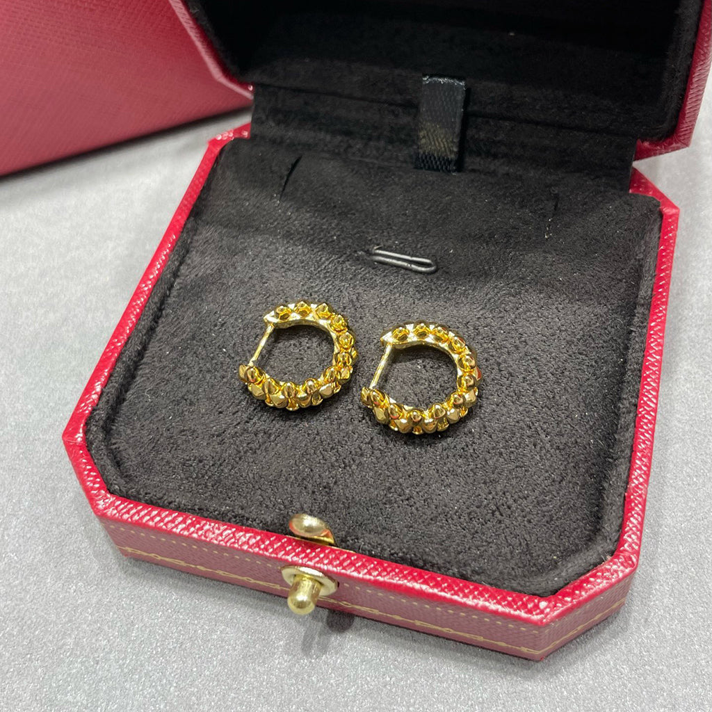 [Blue Tears Jewelry]CLASH MINI HOOP EARRINGS