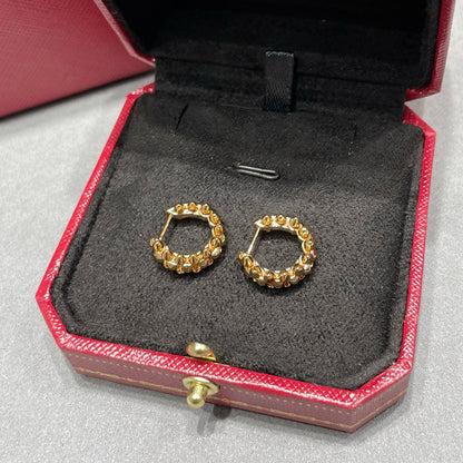 [Blue Tears Jewelry]CLASH MINI HOOP EARRINGS