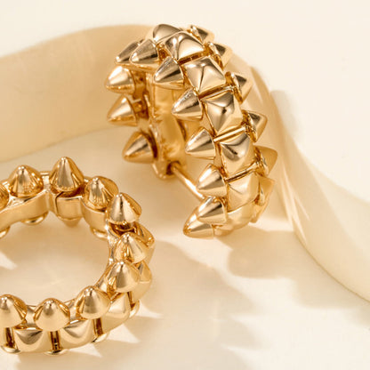 [Blue Tears Jewelry]CLASH MINI HOOP EARRINGS