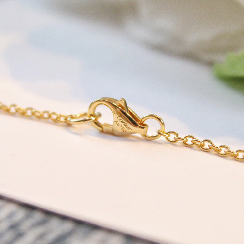 [Blue Tears Jewelry]LOVE DOUBLE RING NECKLACE