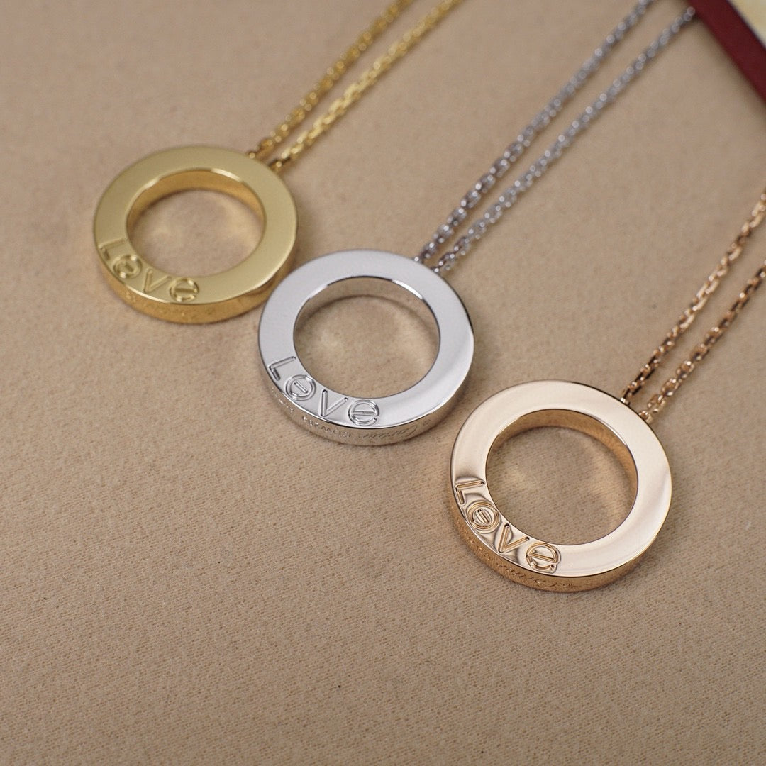 [Blue Tears Jewelry]LOVE NECKLACE 16MM