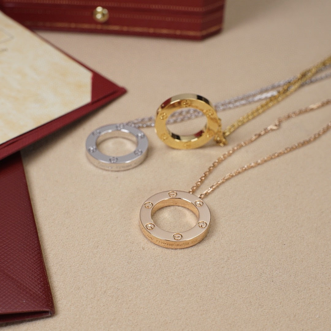 [Blue Tears Jewelry]LOVE NECKLACE 16MM