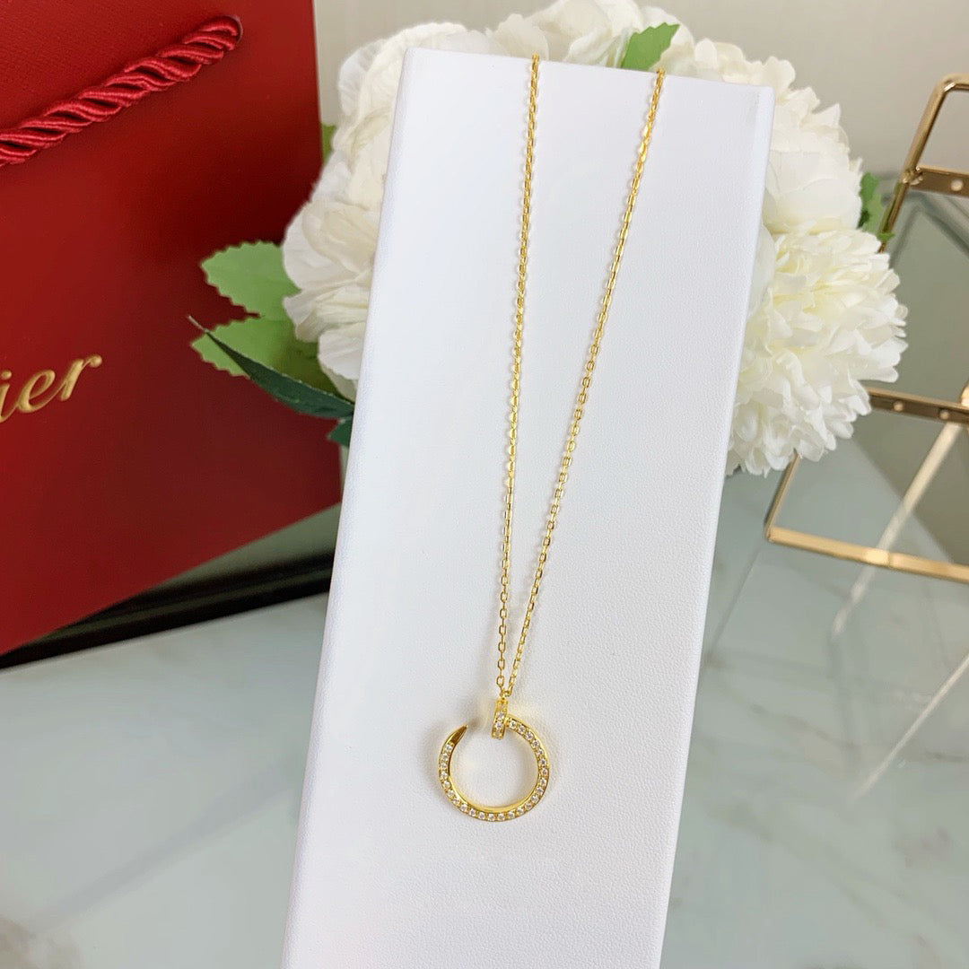 [Blue Tears Jewelry]JUSTE NECKLACE FULL DIAMOND