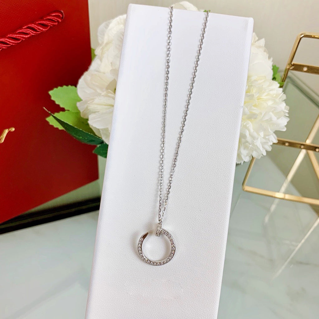 [Blue Tears Jewelry]JUSTE NECKLACE FULL DIAMOND