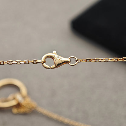[Blue Tears Jewelry]JUSTE NECKLACE HALF DIAMOND