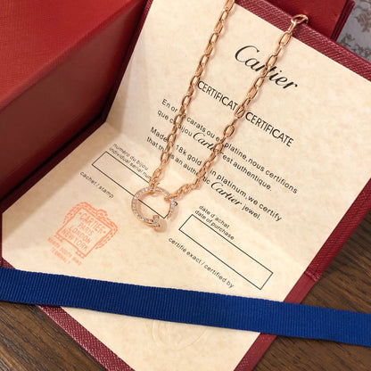[Blue Tears Jewelry]JUSTE NECKLACE FULL DIAMONDS