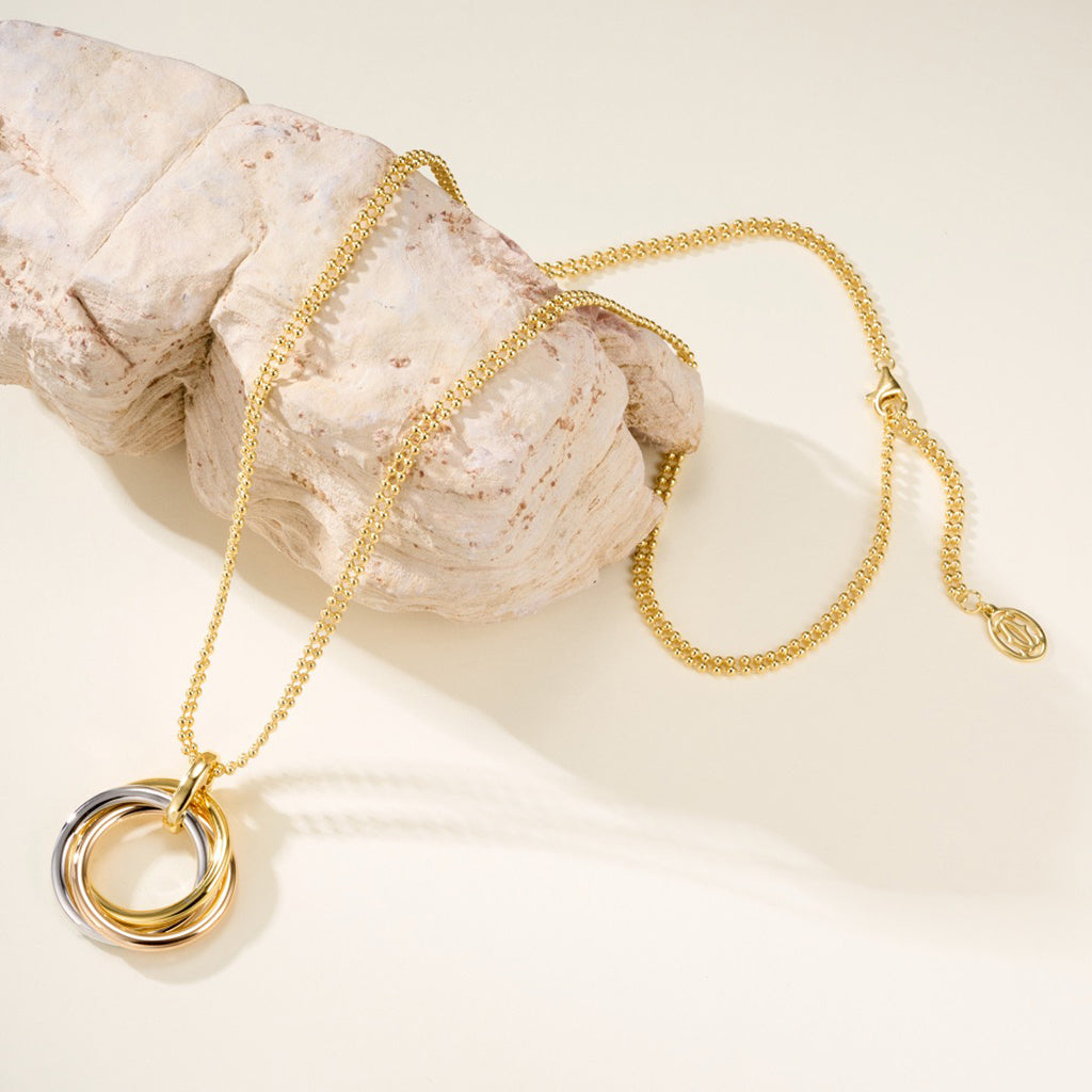[Blue Tears Jewelry]TRINITY LARGE NECKLACE
