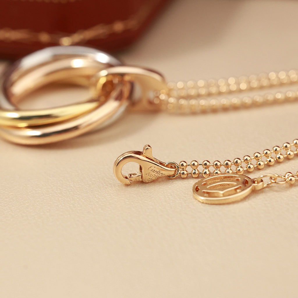 [Blue Tears Jewelry]TRINITY LARGE NECKLACE