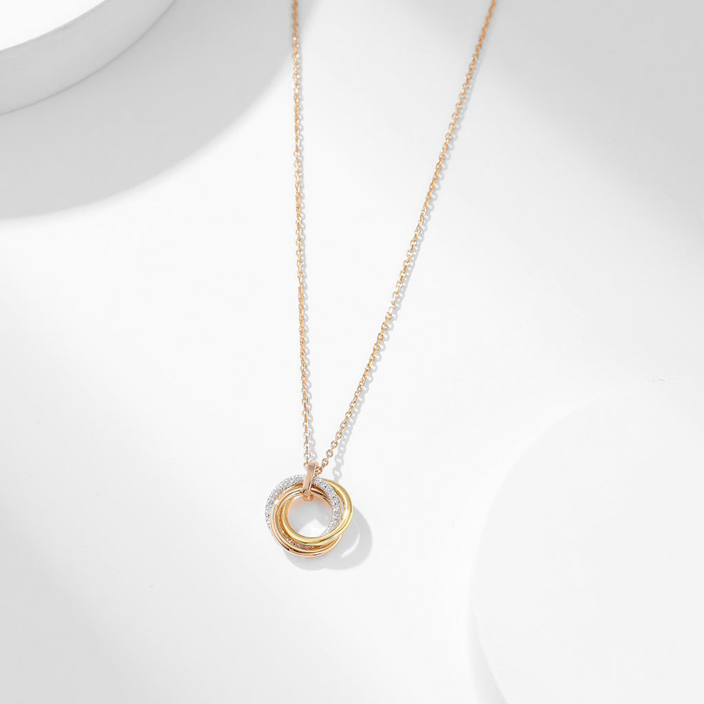 [Blue Tears Jewelry]TRINITY SMALL NECKLACE