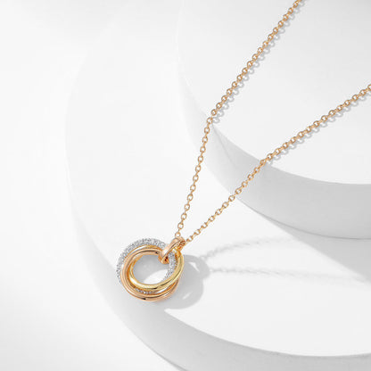 [Blue Tears Jewelry]TRINITY SMALL NECKLACE