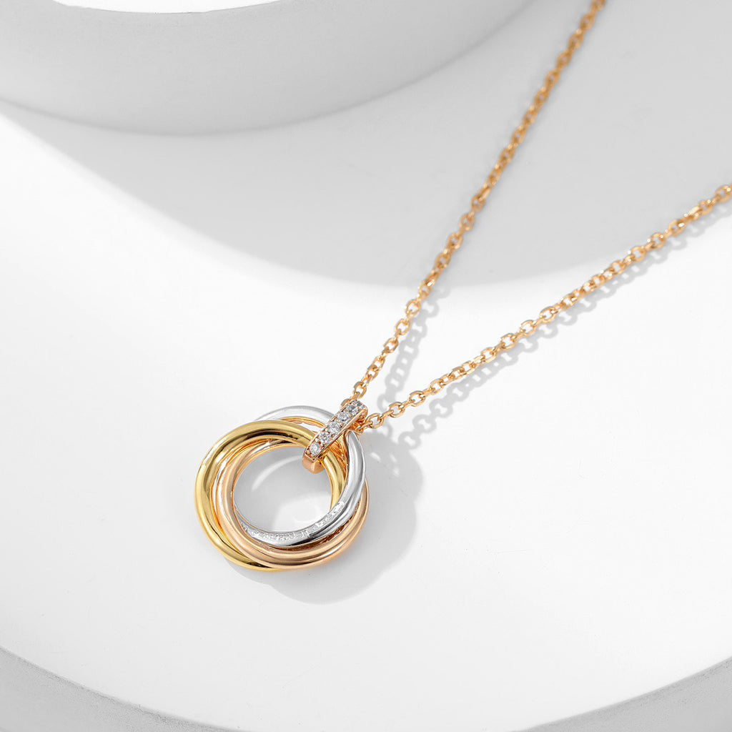[Blue Tears Jewelry]TRINITY SMALL NECKLACE