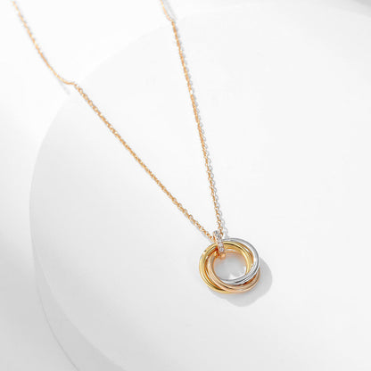 [Blue Tears Jewelry]TRINITY SMALL NECKLACE
