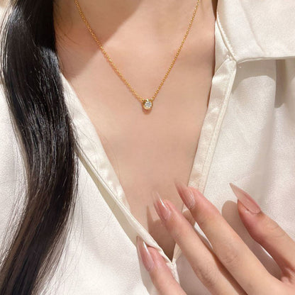[Blue Tears Jewelry]DAMOUR DIAMOND NECKLACE
