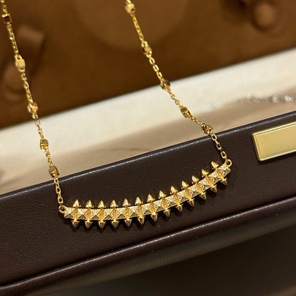 [Blue Tears Jewelry]CLASH  SMALL FULL DIAMOND NECKLACE