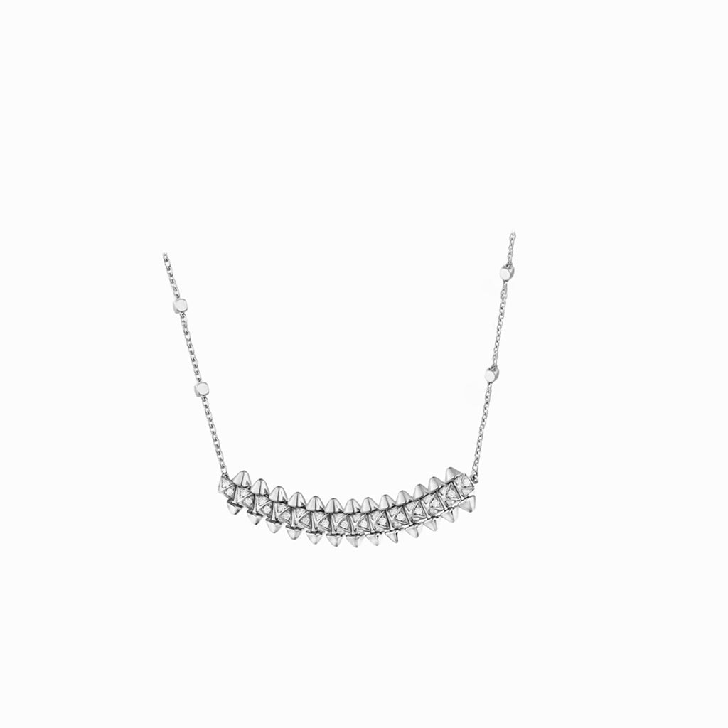 [Blue Tears Jewelry]CLASH  SMALL FULL DIAMOND NECKLACE