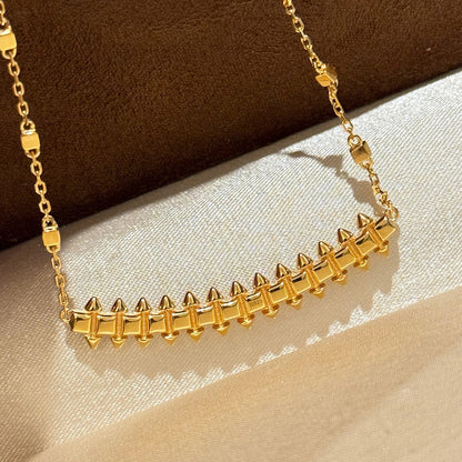 [Blue Tears Jewelry]CLASH  SMALL FULL DIAMOND NECKLACE