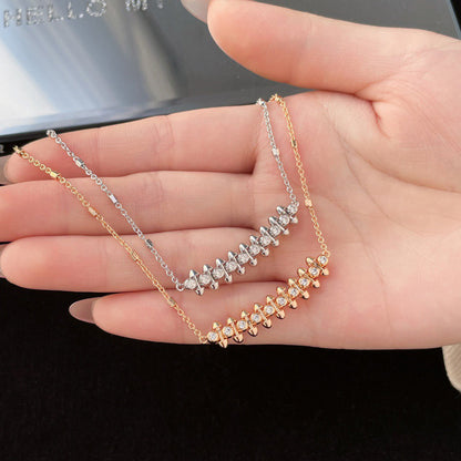 [Blue Tears Jewelry]CLASH  MEDIUM DIAMOND NECKLACE