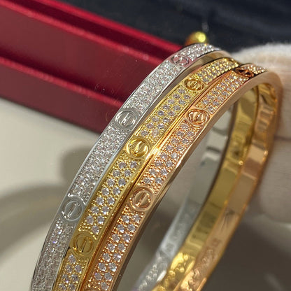 [Blue Tears Jewelry]LOVE BRACELET 3.65MM DIAMOND-PAVED