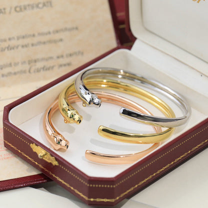 [Blue Tears Jewelry]PANTHERE OPEN BRACELET