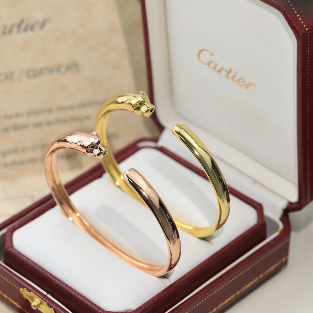 [Blue Tears Jewelry]PANTHERE OPEN BRACELET