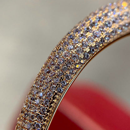 [Blue Tears Jewelry]PANTHERE HALF DIAMOND OPEN BRACELET