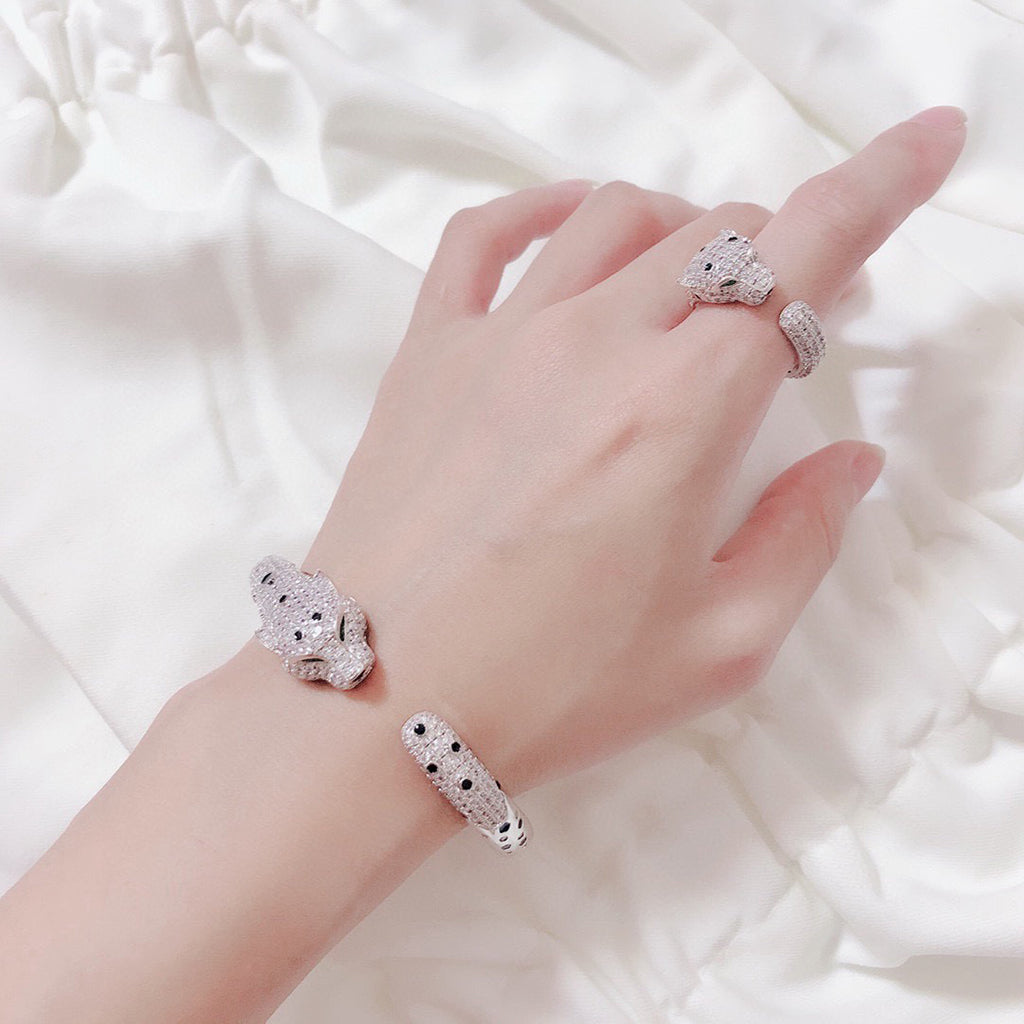 [Blue Tears Jewelry]PANTHERE BIG BRACELET DIAMONDS