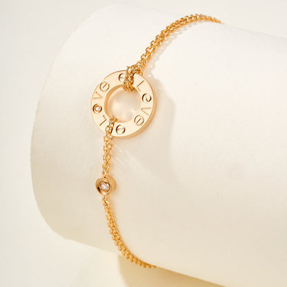 [Blue Tears Jewelry]LOVE BRACELET 2 DIAMOND