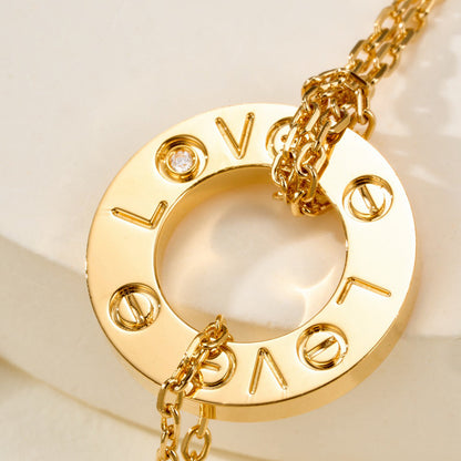 [Blue Tears Jewelry]LOVE BRACELET 2 DIAMOND