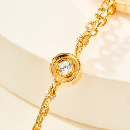 [Blue Tears Jewelry]LOVE BRACELET 2 DIAMOND
