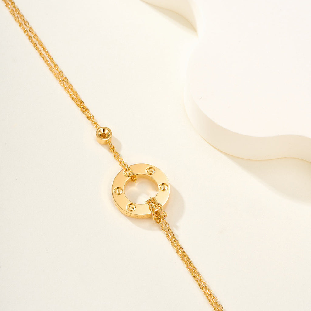 [Blue Tears Jewelry]LOVE BRACELET 2 DIAMOND