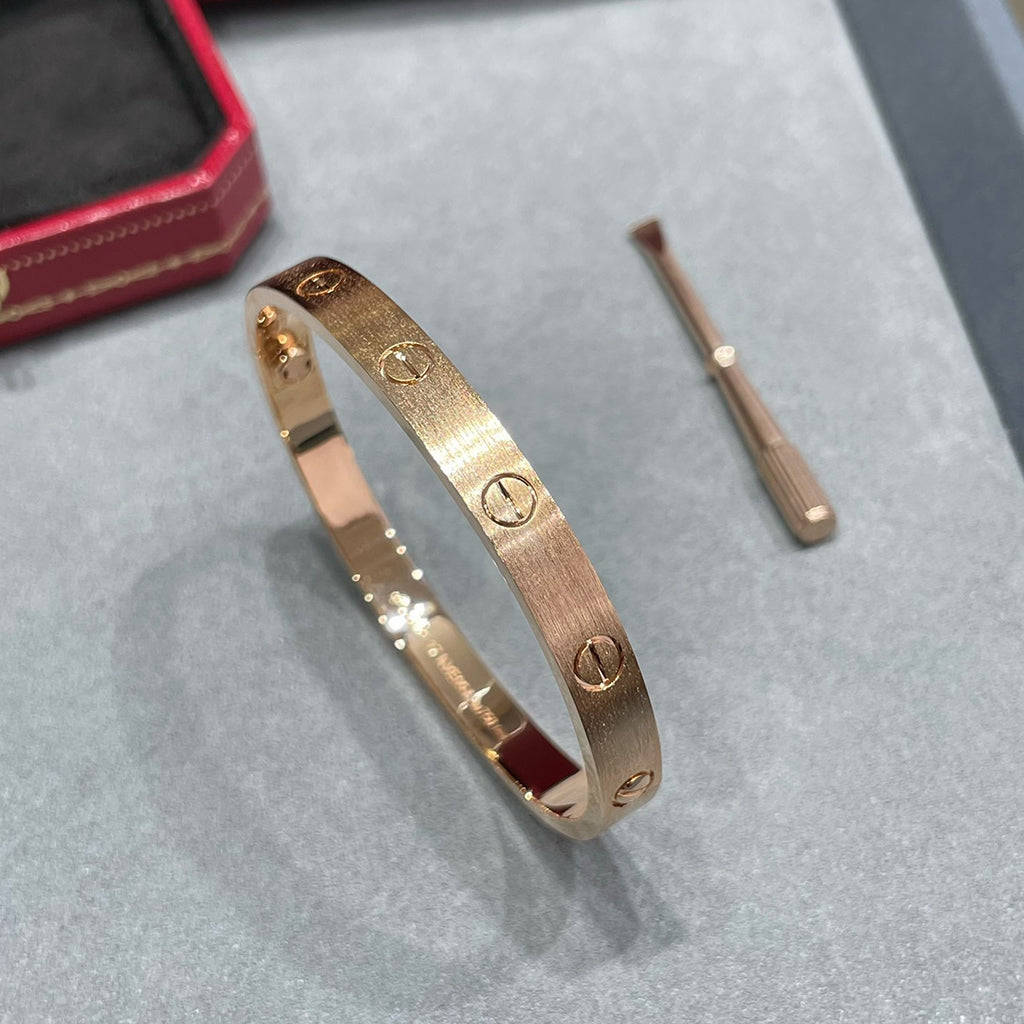 [Blue Tears Jewelry]LOVE BRACELET 6.1MM BRUSHED