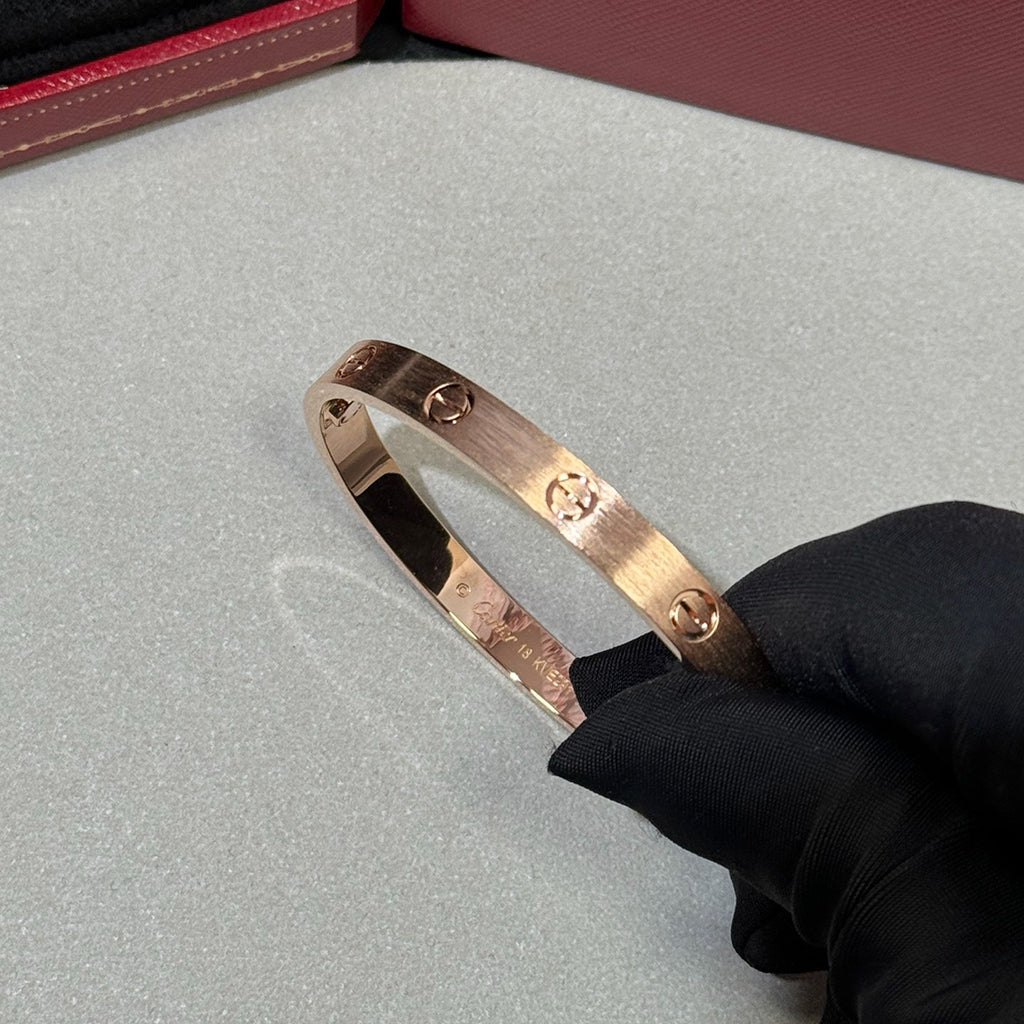 [Blue Tears Jewelry]LOVE BRACELET 6.1MM BRUSHED