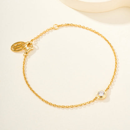 [Blue Tears Jewelry]DAMOUR BRACELET 1 DIAMOND