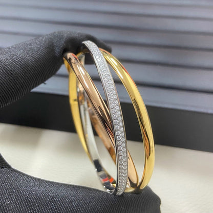 [Blue Tears Jewelry]TRINITY 2.8MM SMALL BRACELET