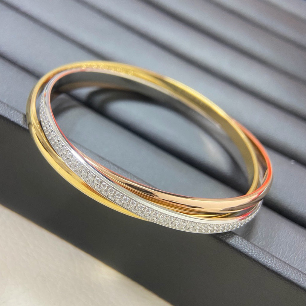[Blue Tears Jewelry]TRINITY 2.8MM SMALL BRACELET