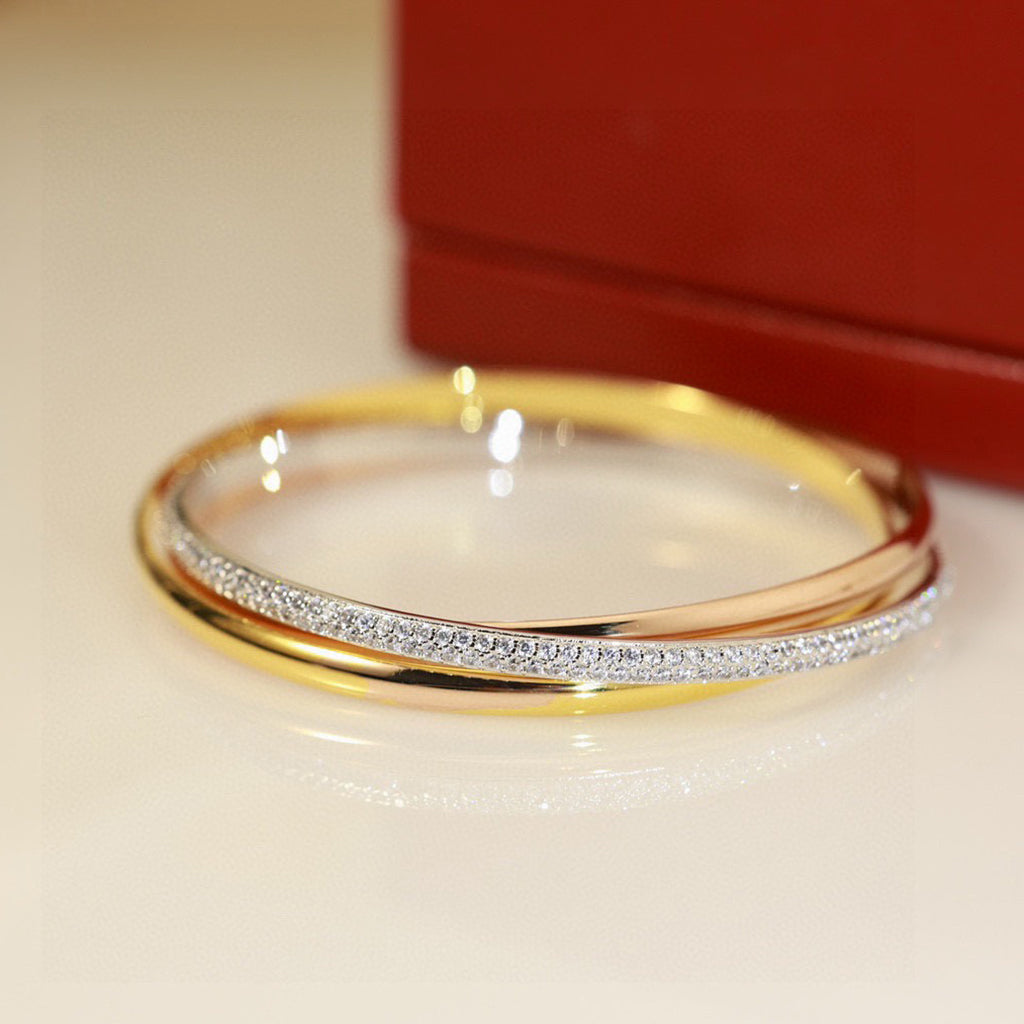 [Blue Tears Jewelry]TRINITY 2.8MM SMALL BRACELET