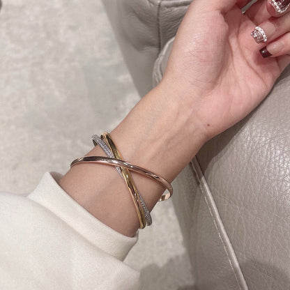 [Blue Tears Jewelry]TRINITY 2.8MM SMALL BRACELET