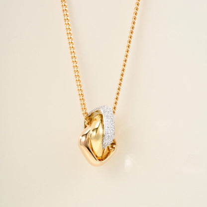 [Blue Tears Jewelry]TRINITY CUSHION NECKLACE COLLECTION