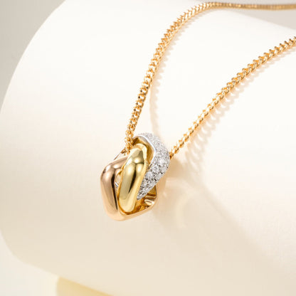 [Blue Tears Jewelry]TRINITY CUSHION NECKLACE COLLECTION