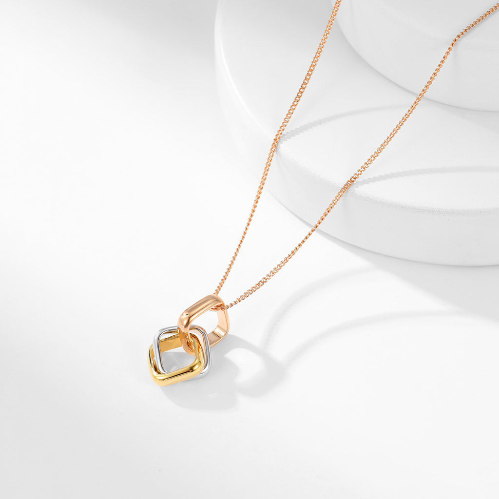 [Blue Tears Jewelry]TRINITY CUSHION NECKLACE COLLECTION