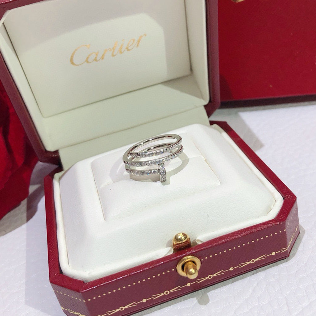 [Blue Tears Jewelry]JUSTE RING 4.8MM FULL DIAMOND