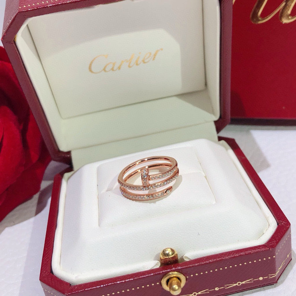 [Blue Tears Jewelry]JUSTE RING 4.8MM FULL DIAMOND