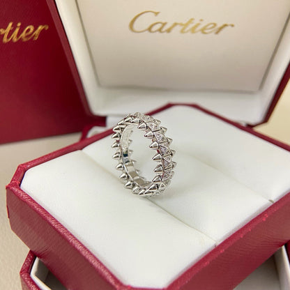 [Blue Tears Jewelry]CLASH 6.4MM SMALL FULL DIAMOND RING