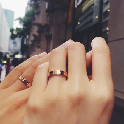 [Blue Tears Jewelry]LOVE RING 3.6 MM NO DIAMOND