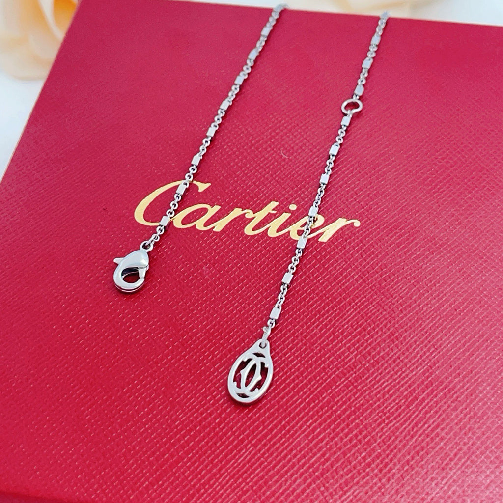 [Blue Tears Jewelry]PANTHERE FULL DIAMOND NECKLACE