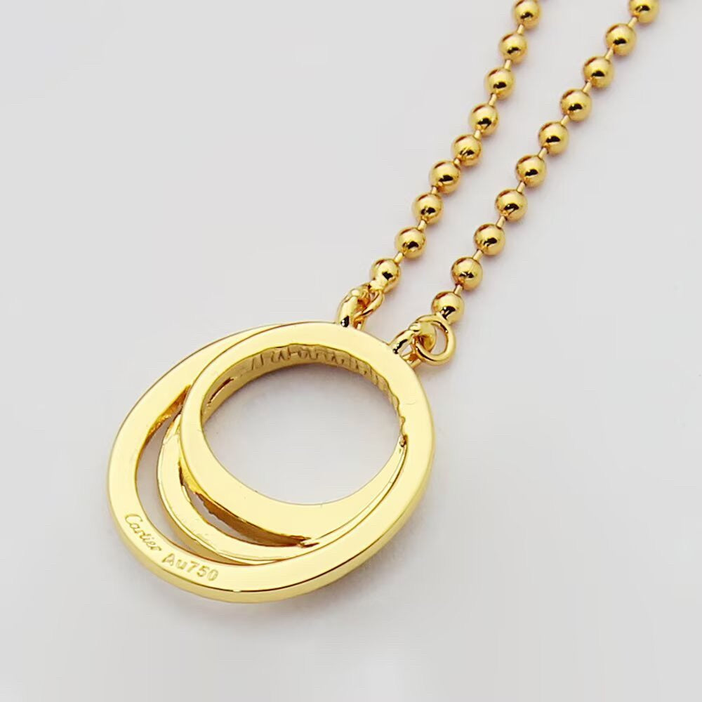 [Blue Tears Jewelry]ETINCELLE  FULL DIAMOND NECKLACE