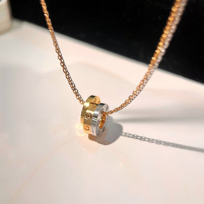 [Blue Tears Jewelry]LOVE 6 DIAMOND PENDANT NECKLACE