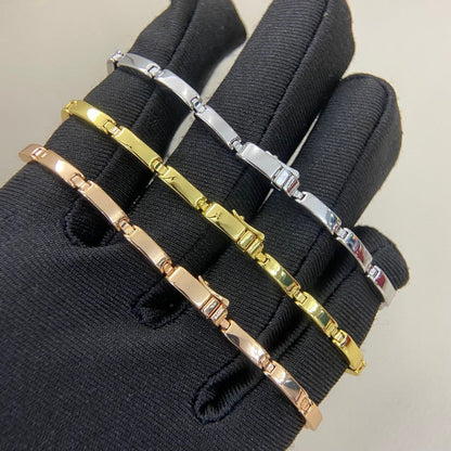 [Blue Tears Jewelry]PANTHERE HALF DIAMOND ON CHAIN BRACELET