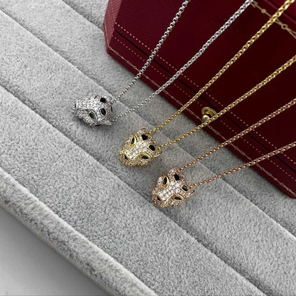 [Blue Tears Jewelry]PANTHERE FULL DIAMOND NECKLACE