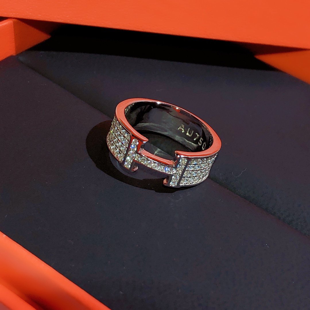 [BLAUE TRÄNEN]H RING VOLLER DIAMANT